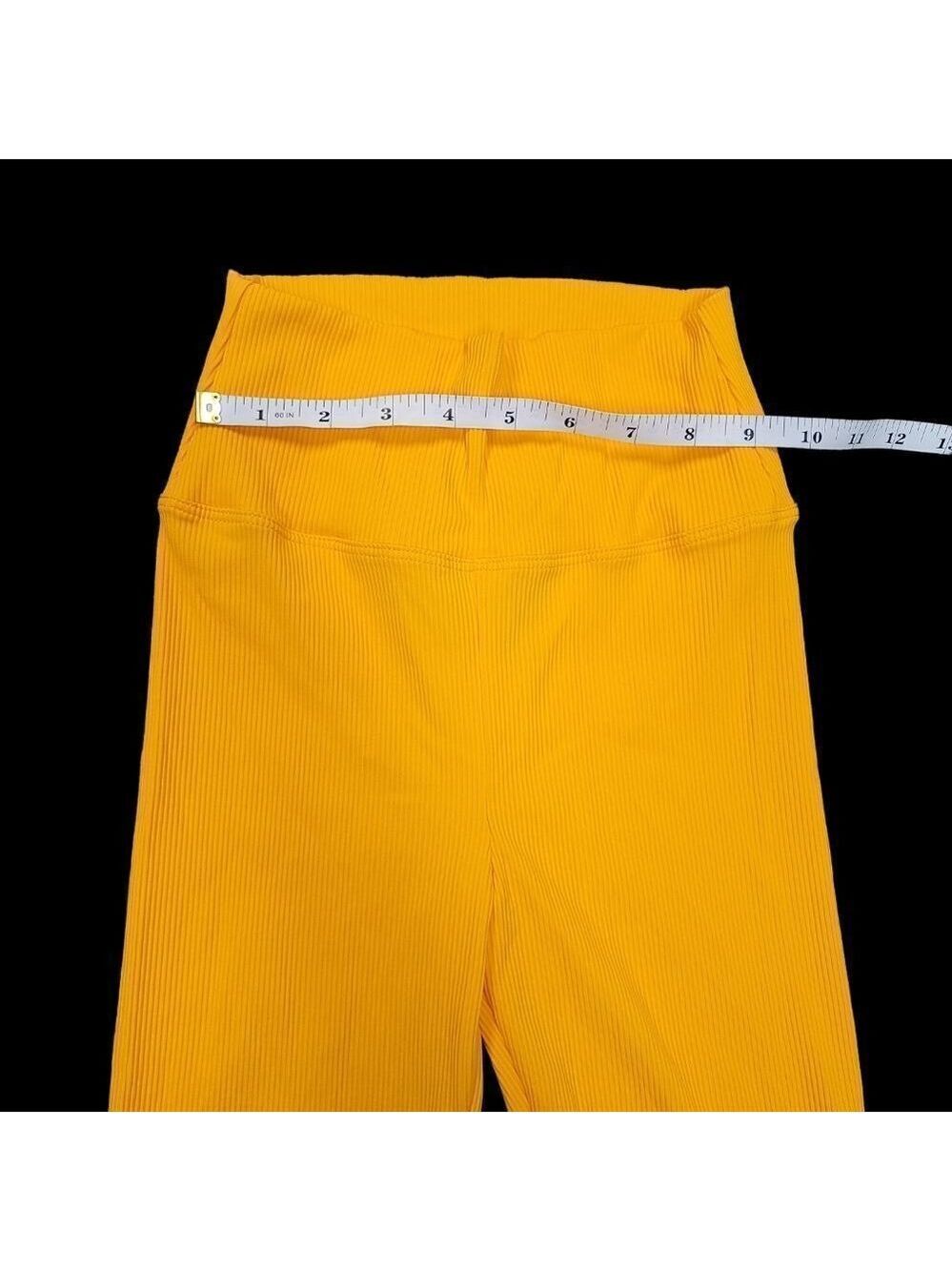 Koral Exceed Rib High Rise Legging - Mango - Picture 5 of 12